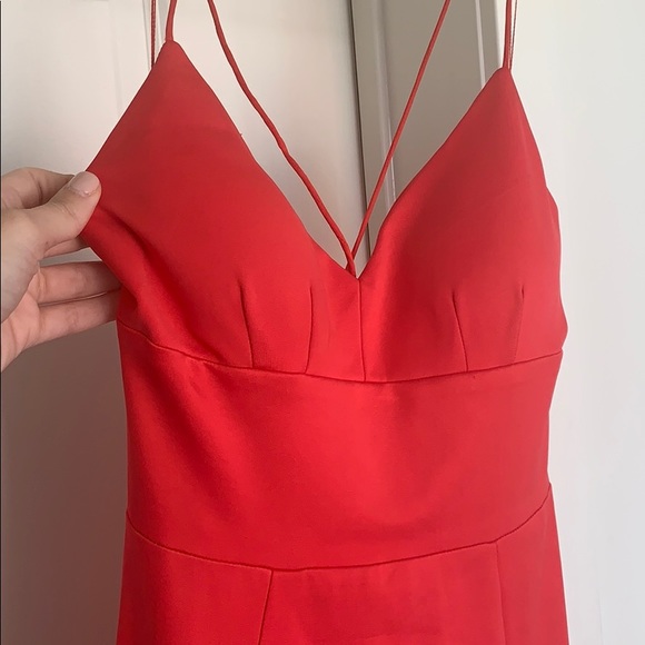 Adrianna Papell Long Dress with Slit, Size 4 - Picture 2 of 7